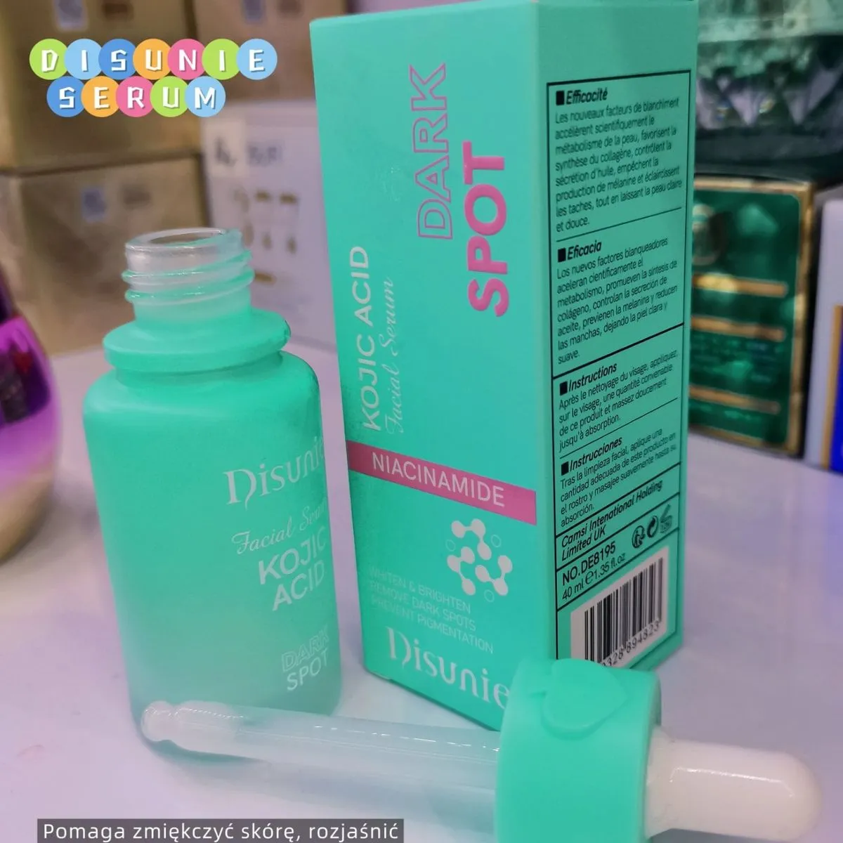 Serum do twarzy DisuNie z kwasem kojowym i niacynamidem 30ml