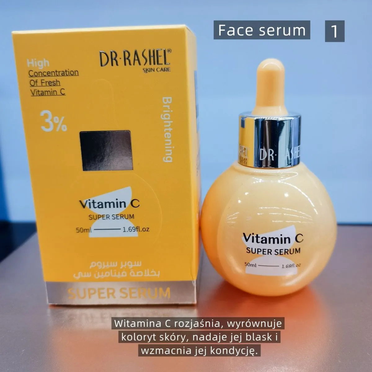Dr Rashel Super Serum do Twarzy z Witaminą C 50ml