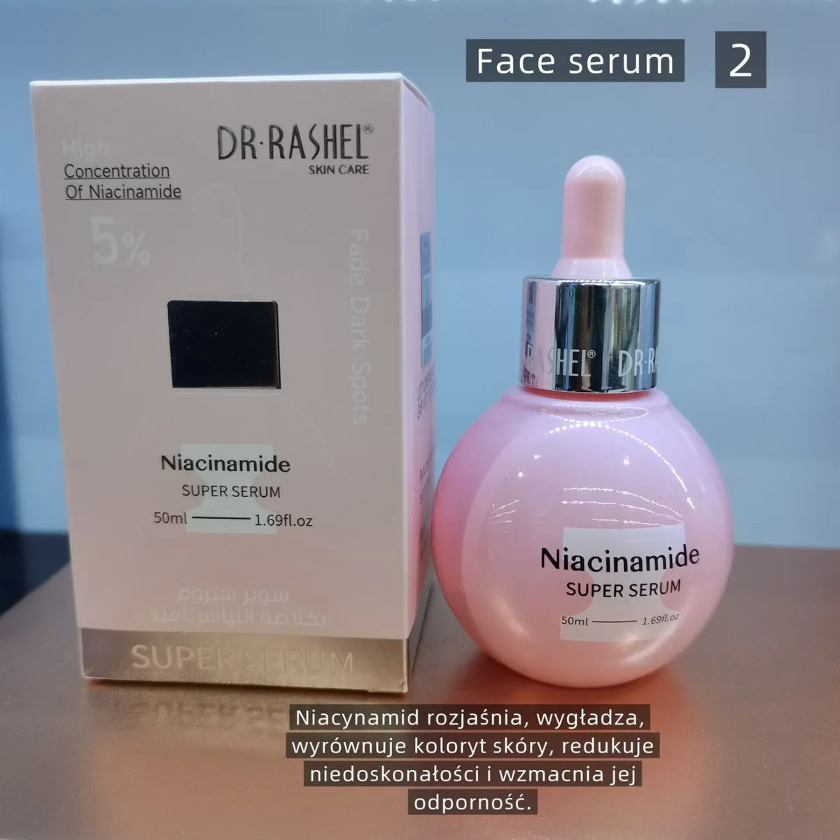 Serum do twarzy Dr Rashel Niacynamid 5% Super Serum 50ml