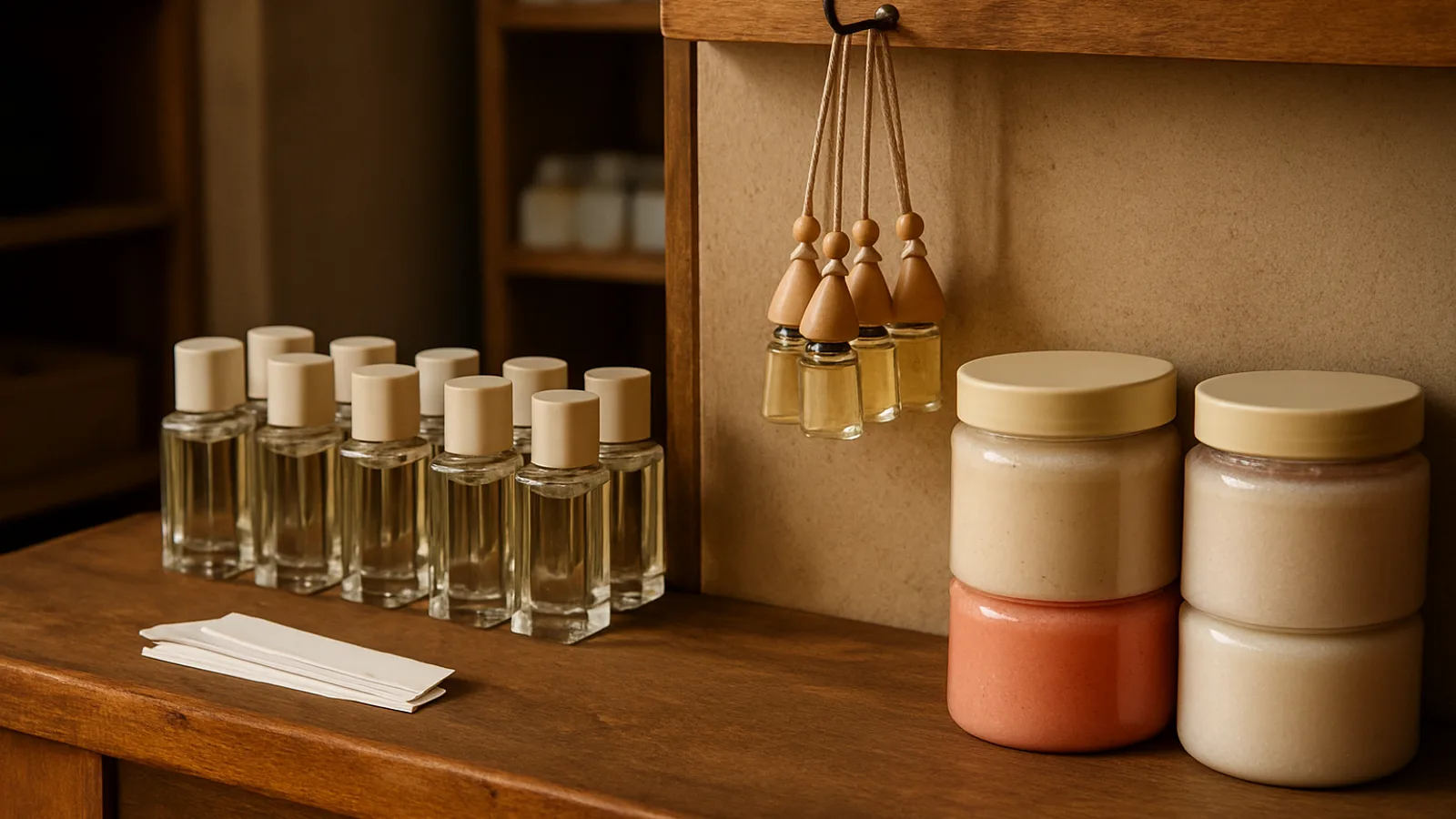 7Y Casa perfume do auta, perfumy 50 ml i peeling — co brać hurtem
