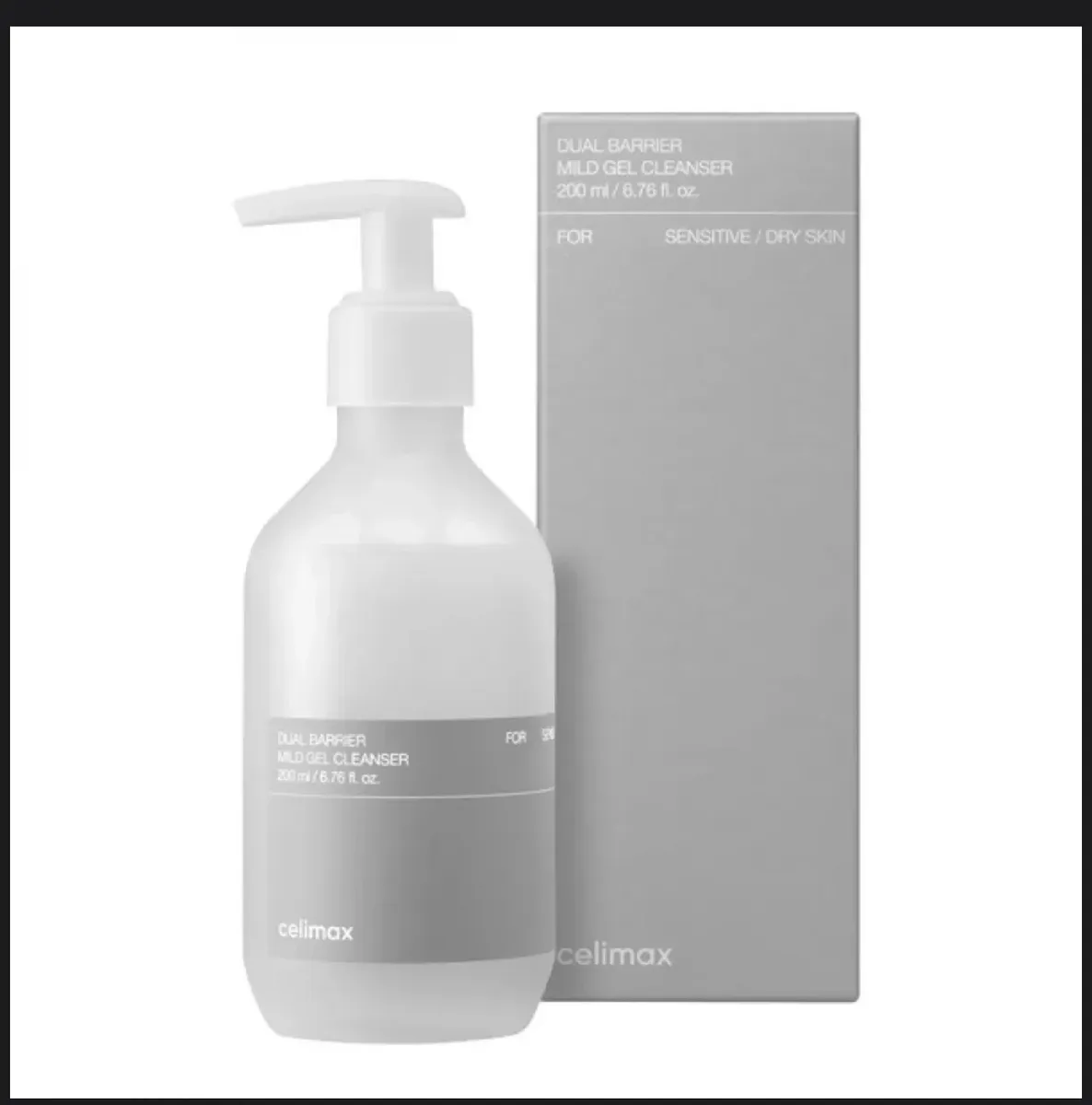 Celimax Dual Barrier Mild Gel Cleanser 200ml dla skóry wrażliwej