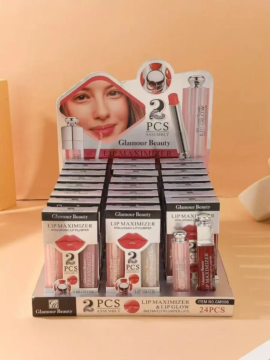 Glamour Beauty Lip Maximizer Hyaluronic Lip Plumper 2 PCS