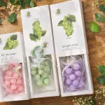 Mydełka w kształcie winogron Grape Soap różowe i zielone