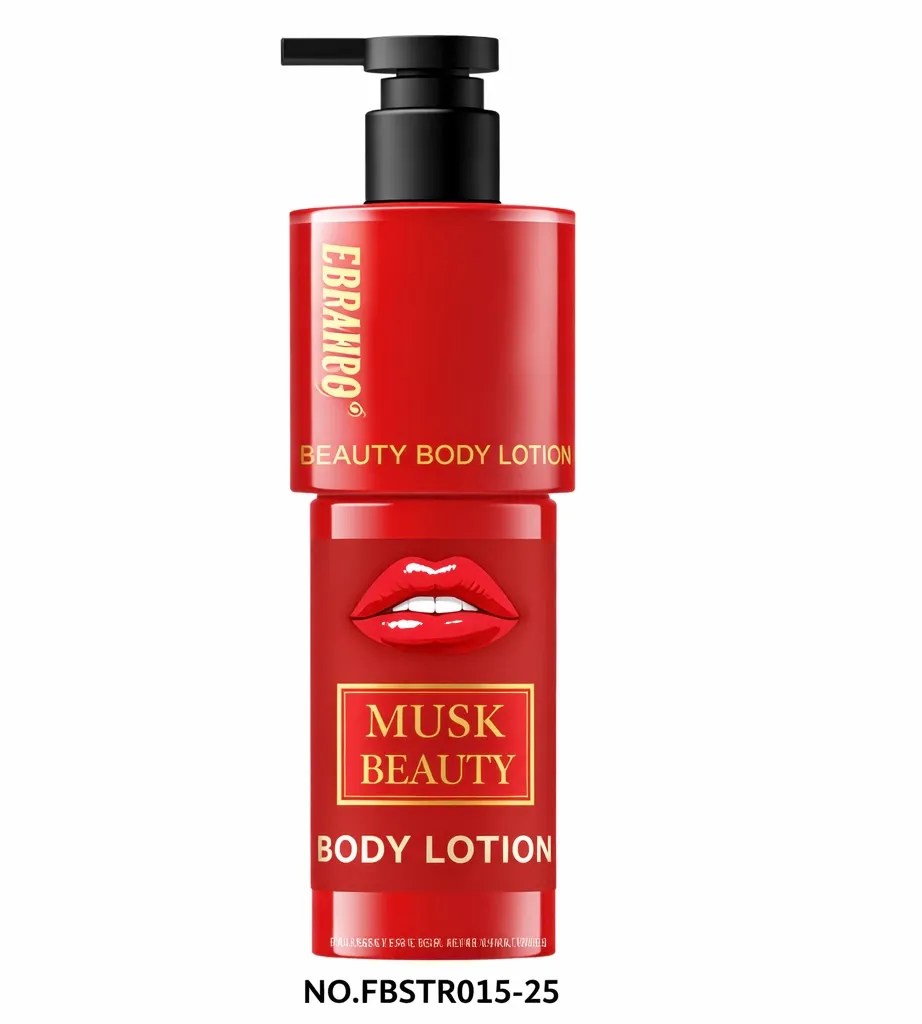 Musk Beauty Body Lotion Czerwony Balsam