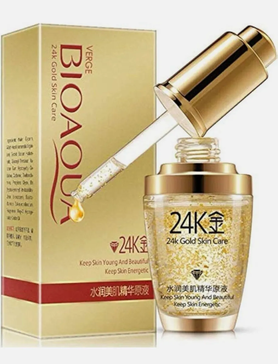 Esencja złota 24K Verge Bioaqua nawilżająca 30ml
