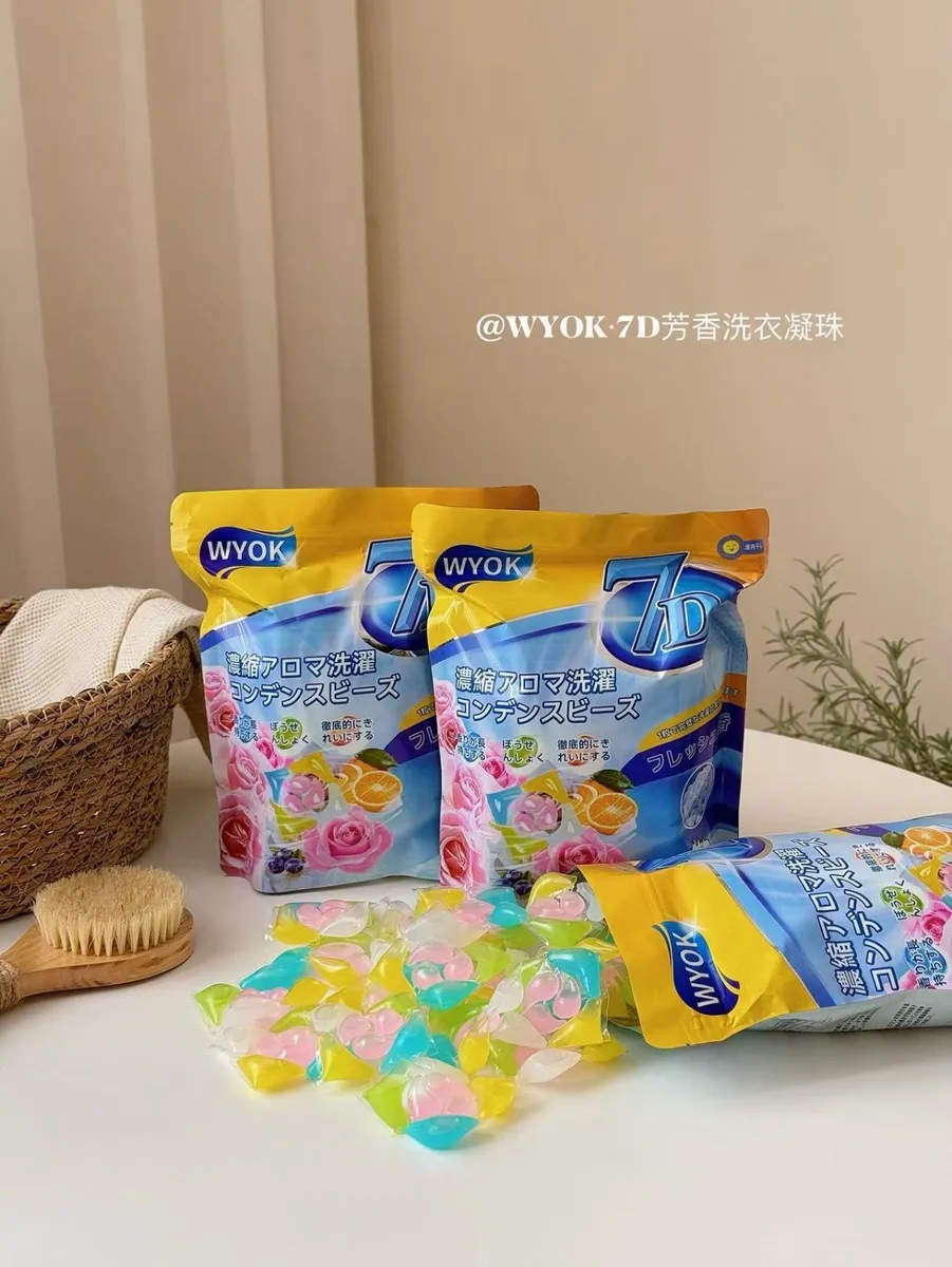 Kapsułki do prania Wuyok 7D różane 32 szt