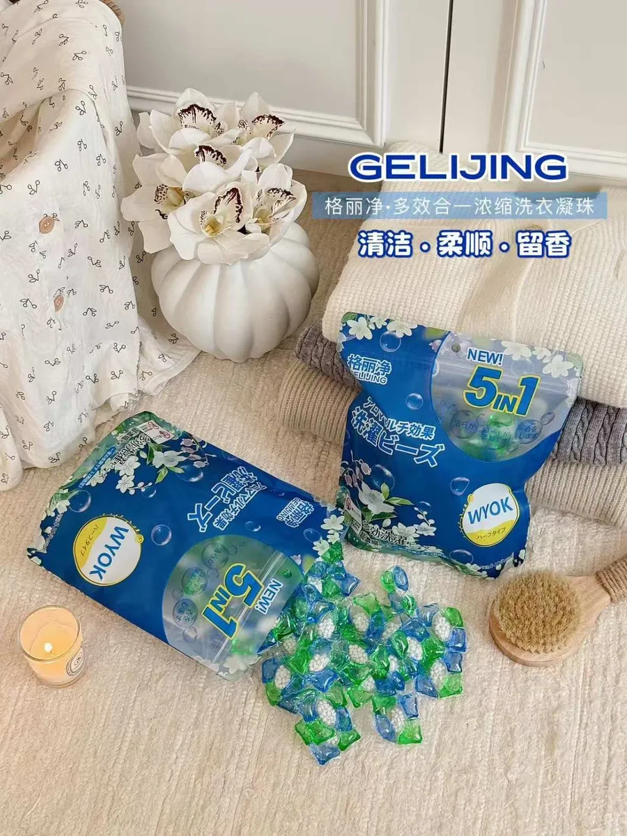 Kapsułki do prania Woyok 5w1 niebiesko-zielone