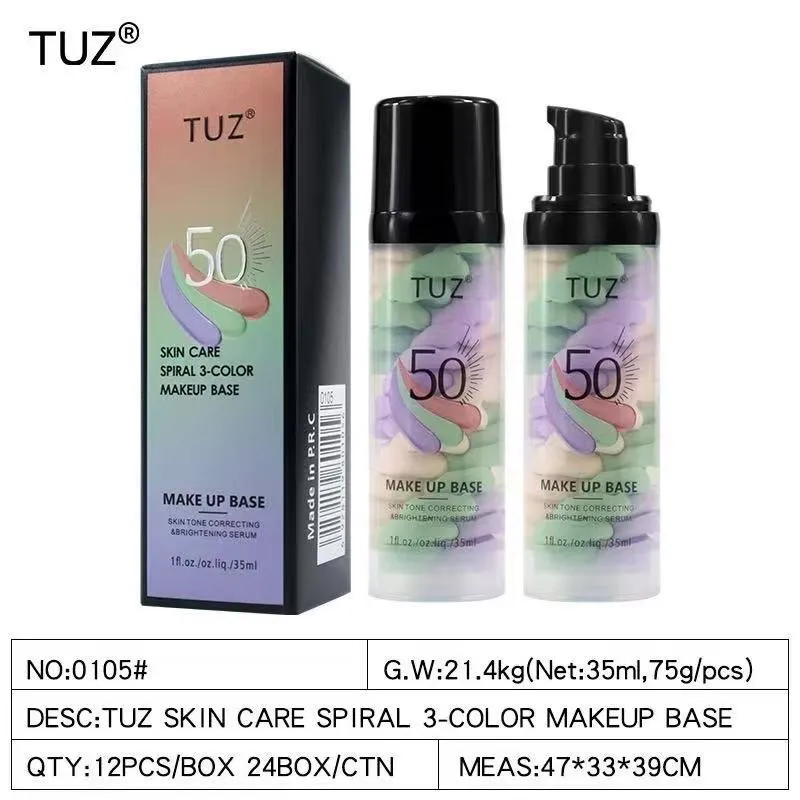 TUZ Spiral 3-Color Skin Tone Correcting Brightening Serum 35ml