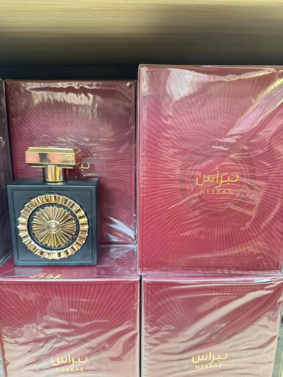 Perfumy Nebrasas 100ml Czarna Butelka Złoty Korek