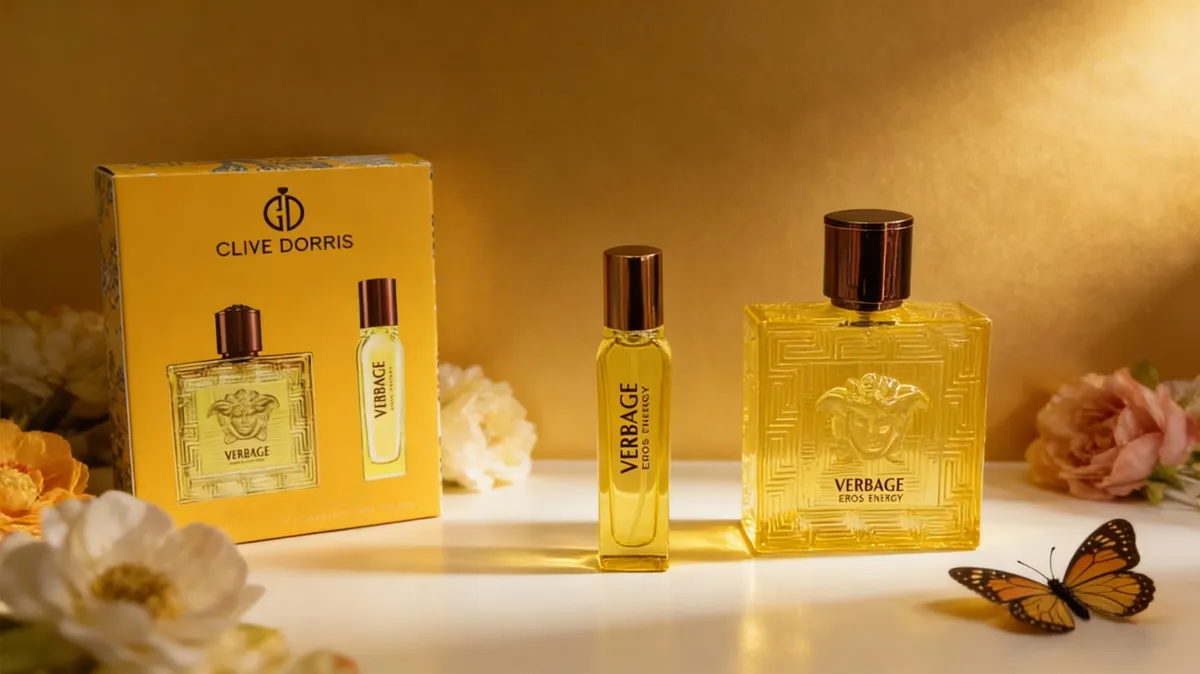Zestaw Perfum Clive Dorris Versace Eros 50ml + 20ml