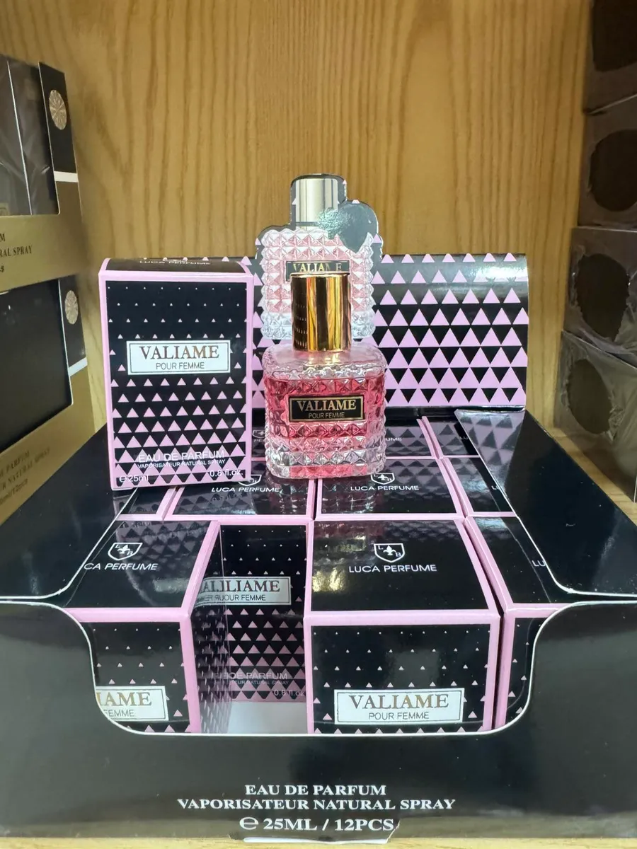 Valiame Pour Femme EDP 25ml Różowa Szklana Butelka