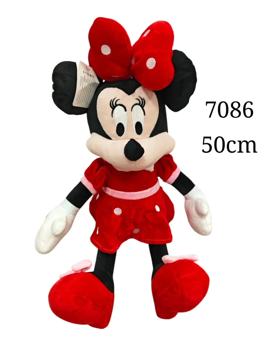 Maskotka Pluszowa Minnie Czerwona 50cm