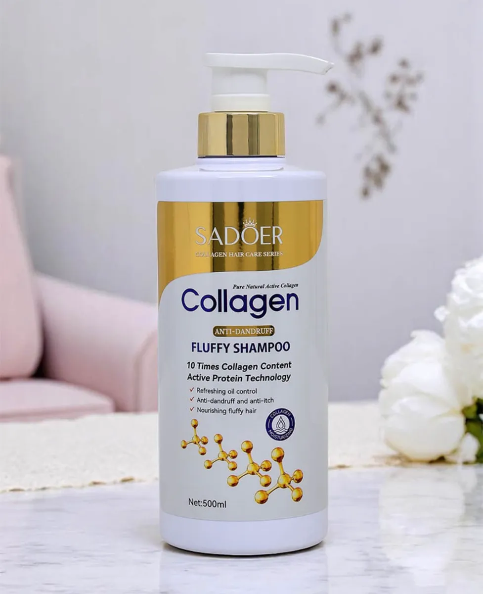 Sadoer Collagen Anti-Dandruff Fluffy Shampoo 500ml