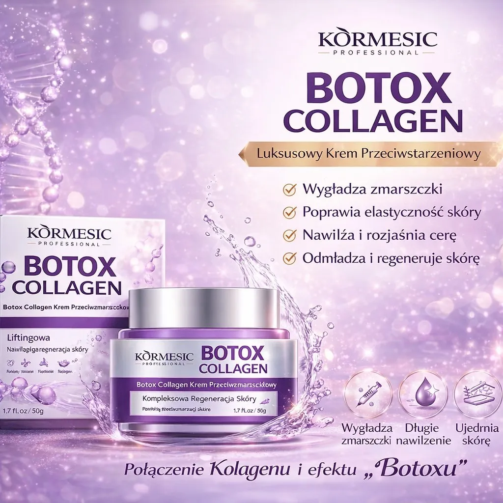 KORMESIC Botox Collagen Krem 50g Przeciwzmarszczkowy