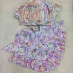 Komplet Czapka Komin Dziecięcy Jednorożec 50-54cm