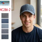 Czapka N&C NC286-2 Szara Wełniana Męska