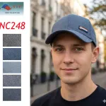 Czapka N&C NC248 Denimowa Szara Męska