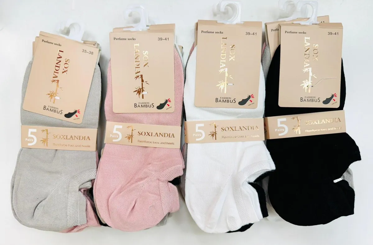 Soxlandia Bambusowe Skarpetki Perfume 5 Par Mix Kolorów