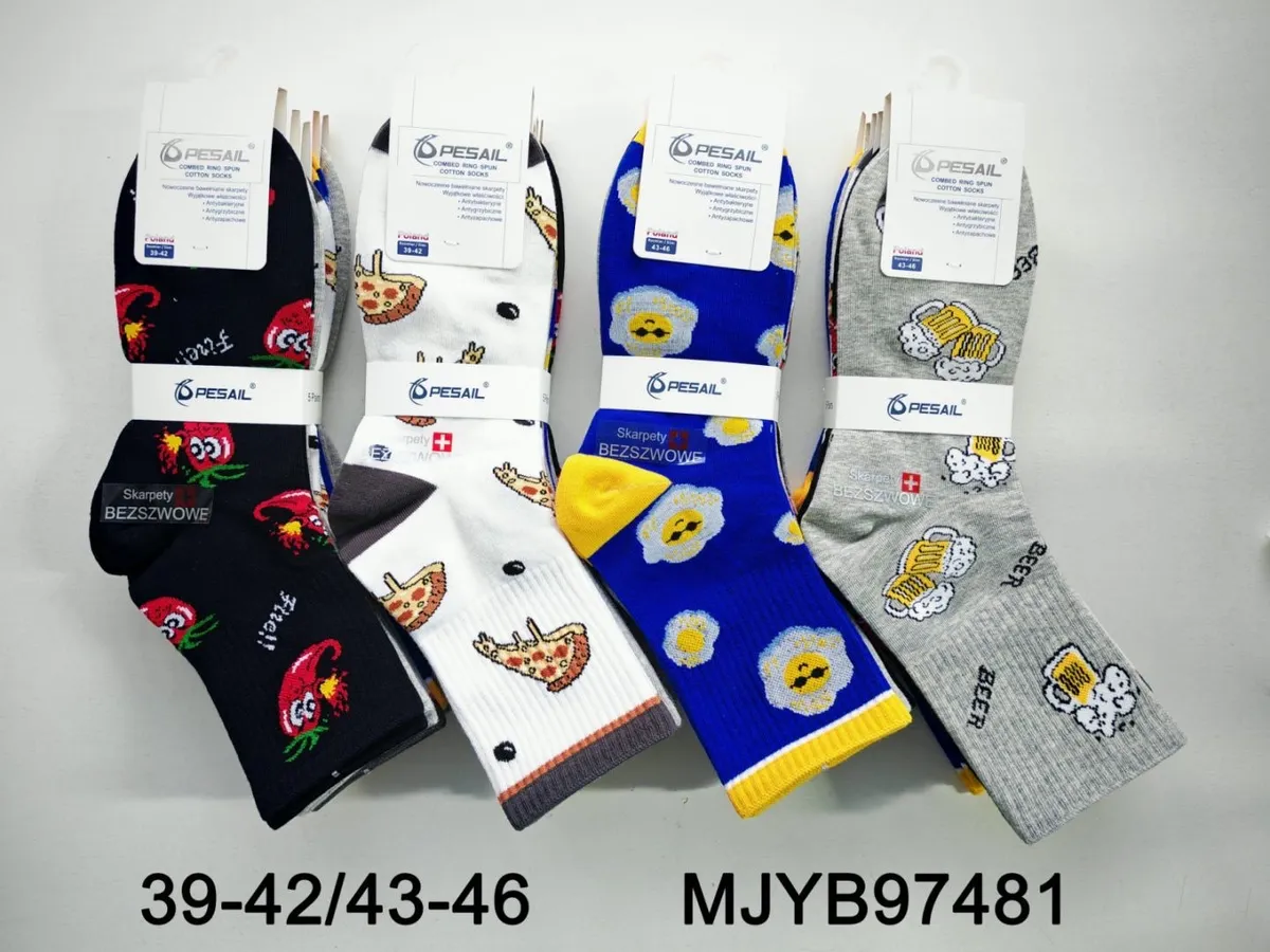 Skarpetki Pesoal Damskie 39-42/43-46 Mix Wzorów