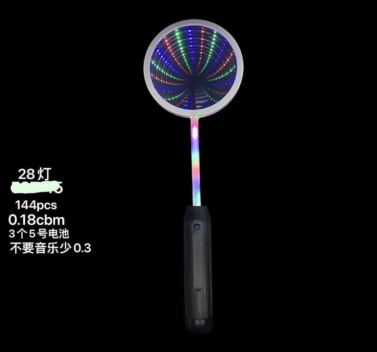 Świecąca różdżka LED 14,8cm wielokolorowa