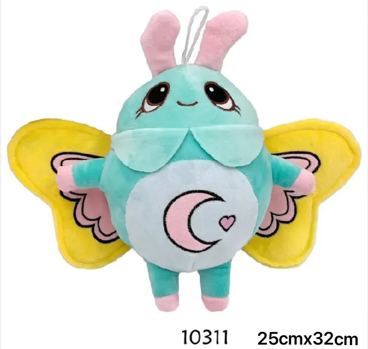 Brelok Maskotka Motyl 25x32cm Turkusowy