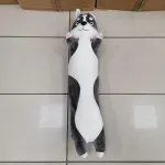 Maskotka Husky Szara 65cm Pluszowa