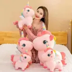 Maskotka Jednorożec Różowy 70cm