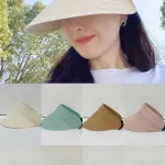 Czapki damskie słomkowe bucket hat wielokolorowe