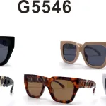 Okulary damskie G5546 czarny/beżowy/kameleonowy