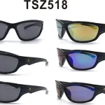 Okulary sportowe TSZ2518 czarne z polaryzacją