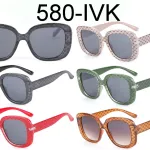 Okulary przeciwsłoneczne LV 580-IVK wzór monogram