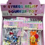 Gniotki Antystresowe Squeeze Toy Zające i Liski 3 szt