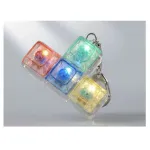Świecący brelok klawisze RGB wielokolorowy