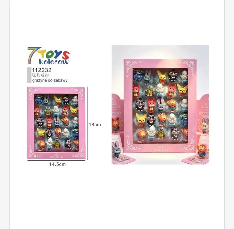 Zestaw figurek 7Toys Kolorow Princess 18x14.5cm