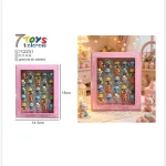7Toys Kolorowy Zestaw Figurek Zwierząt Princess 18x14.5cm