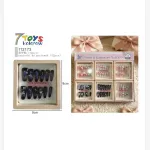 Zestaw 7Toys Kolorow naklejek na paznokcie 12szt 9cm