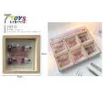 Zestaw naklejek na paznokcie 7Toys Sweet Nail Art 12szt 9cm