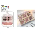 Zestaw 7Toys Naklejki do Paznokci Kolorowe 36szt 7.5cm