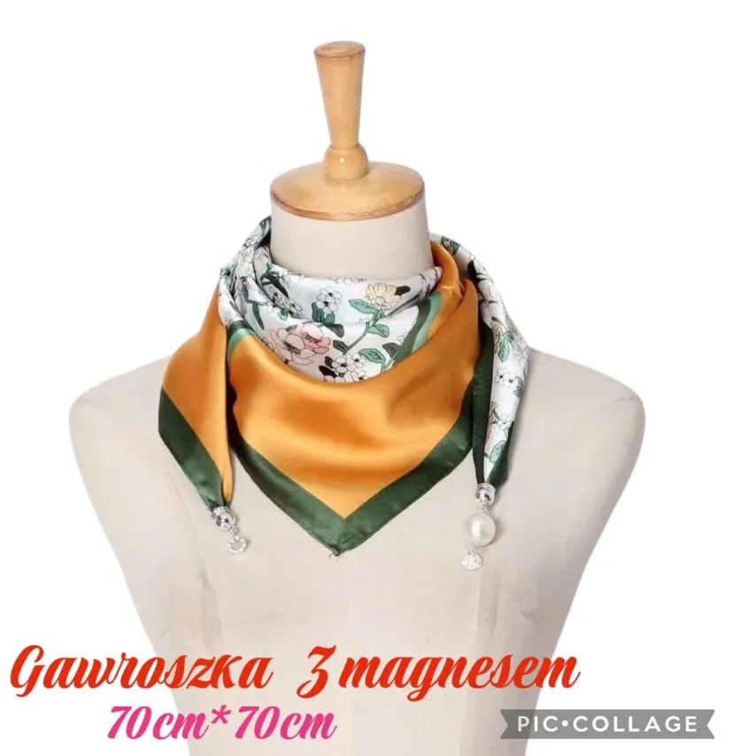 Gawroszka 3mg magnezu 70x70cm z perłą