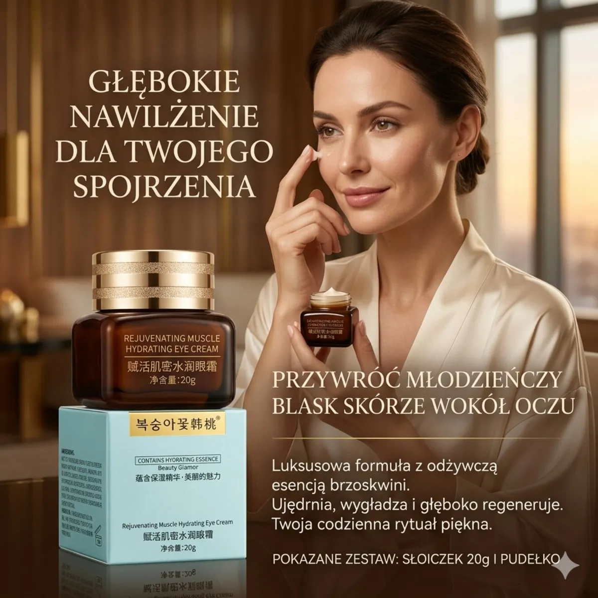 Krem nawilżający pod oczy Rejuvenating Muscle 20g