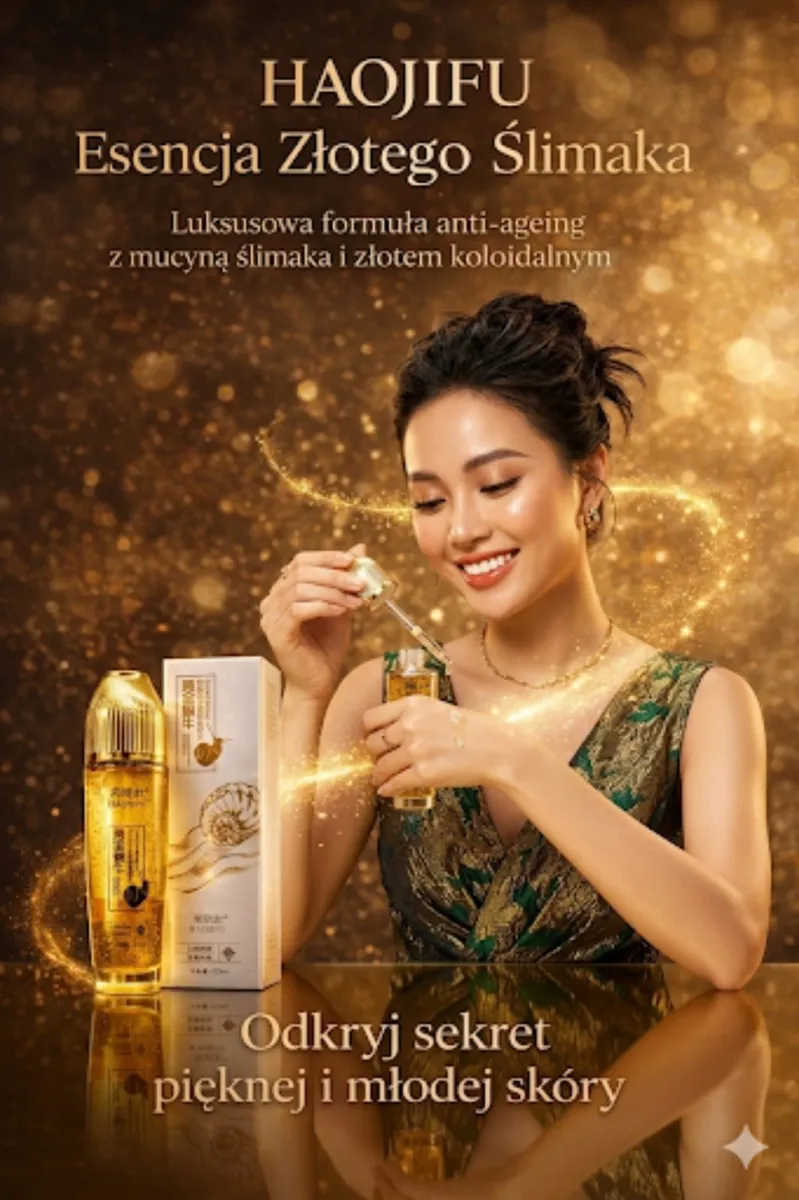 HAOJI FU Esencja Złotego Ślimaka 30ml Anti-Aging