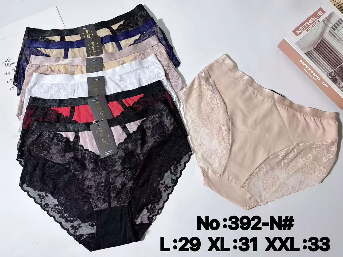 Damskie Majtki Koronkowe No:392-N# L-XXL XL:31