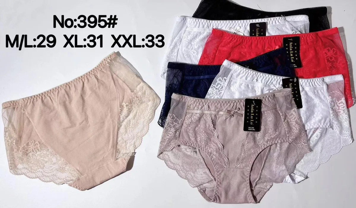 Majtki damskie A Jia Lu No.395 M/L-XXL koronka