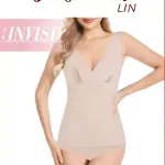 Karololina Invisible Top Beżowy XL/XXL/XXXL K849