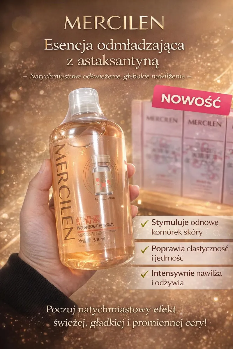 Mercilen Esencja z Astaksantyną 500ml