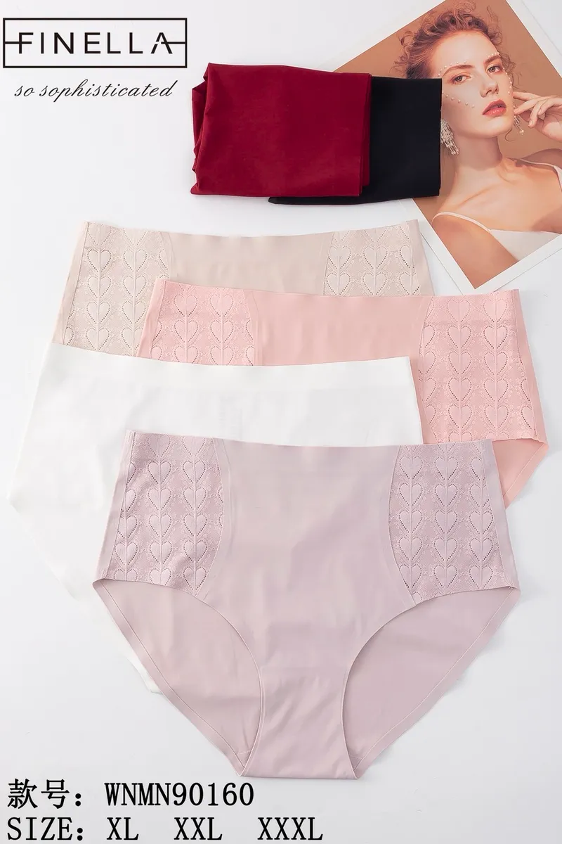 Finella majtki damskie XL-XXXL koronka serca 5 szt