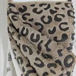 Ściereczki kuchenne mikrofibra 25x25cm leopard wzór
