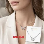 Naszyjnik Zenko Motyl Srebrny KMEJE41