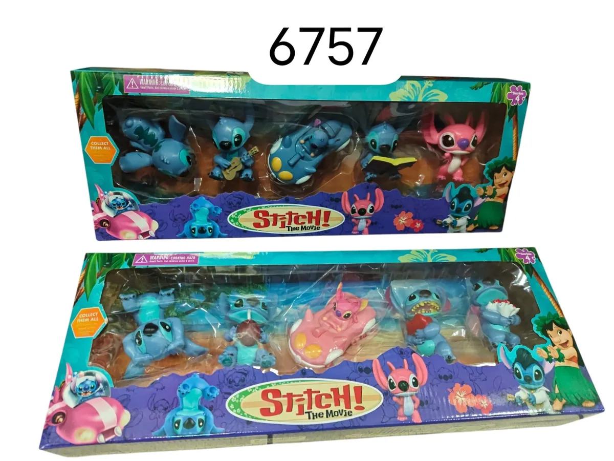 Figurki Stitch The Movie Zestaw Kolekcjonerski 67557