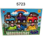 Zabawki Peppa Pig 6 pojazdów 5723 3+